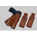 COLT 1911 Small of Back Leather Concealment Holster & Two Single Mag Pouches