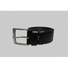 KK Men's Genuine Black Leather Belt (37'' 39'' 41'' 43'' 45'')